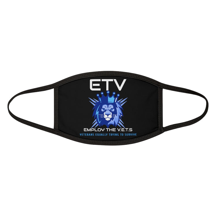 Mixed-Fabric Face Mask - ETV | Employ The Vets (V.E.T.S - Veterans Equally Trying to Survive)