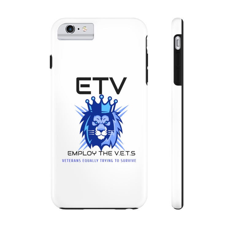 Case Mate Tough Phone Cases - ETV | Employ The Vets (V.E.T.S - Veterans Equally Trying to Survive)