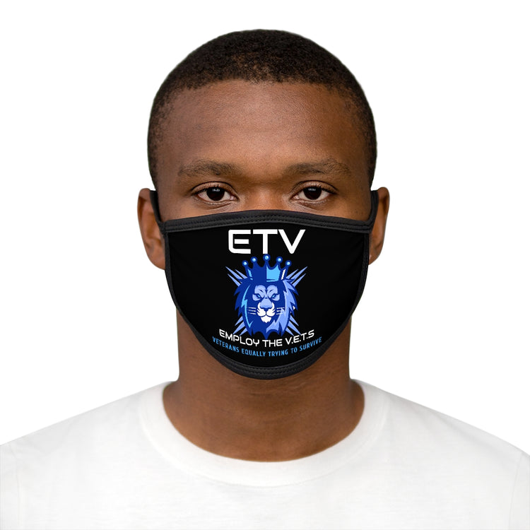Mixed-Fabric Face Mask - ETV | Employ The Vets (V.E.T.S - Veterans Equally Trying to Survive)