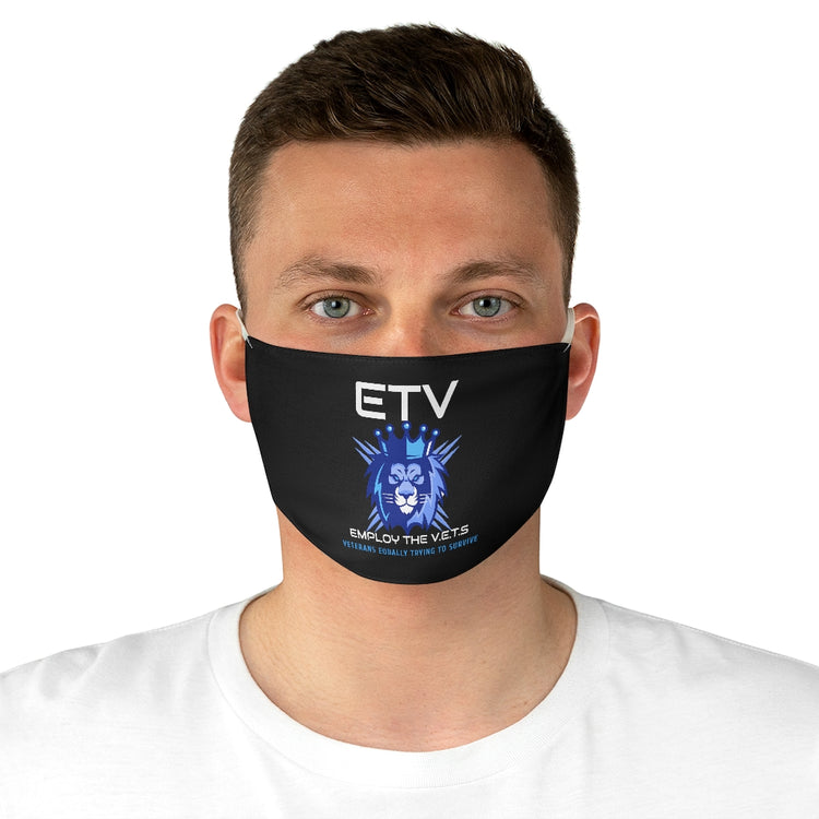 Fabric Face Mask - ETV | Employ The Vets (V.E.T.S - Veterans Equally Trying to Survive)
